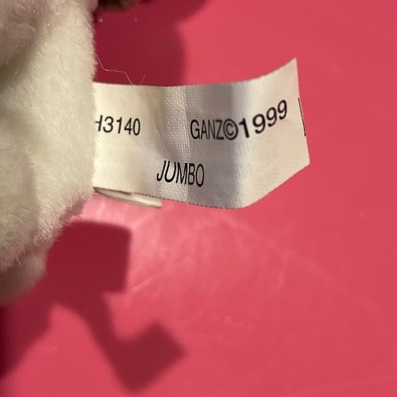 1999 Ganz Jumbo Elephant Costume Bear Plush Jumbo Wee Bear Village Mini H3140 - Picture 5 of 5